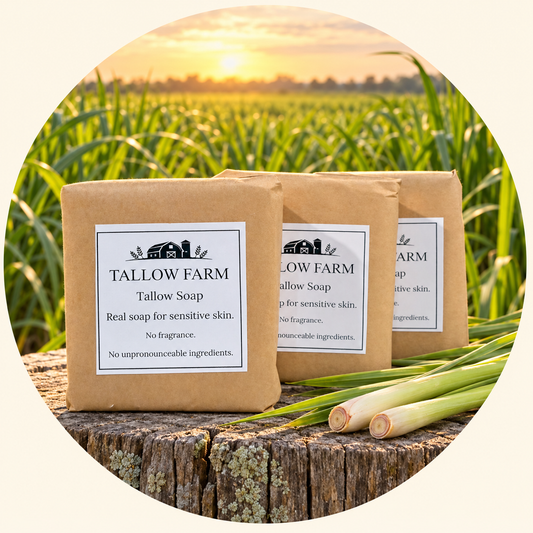 Lemongrass Tallow Soap