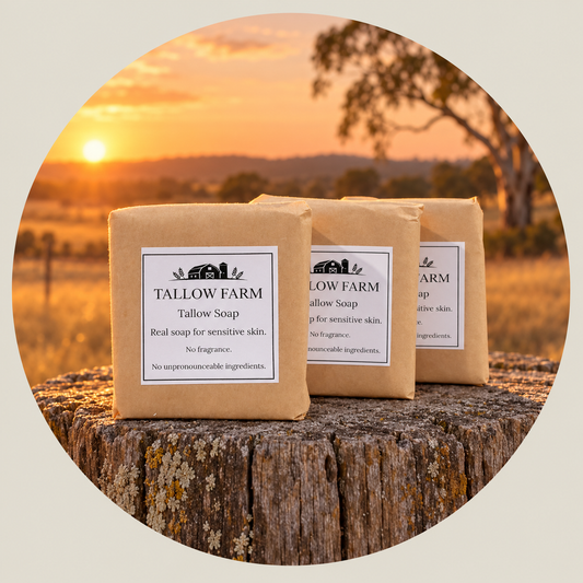 Unscented Tallow Soap