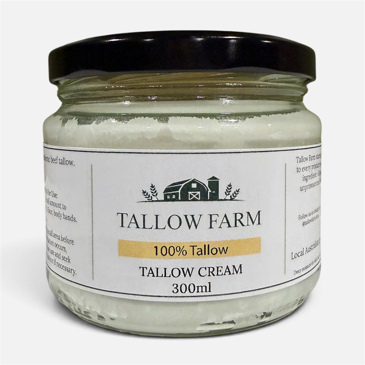100% Tallow Cream 300ml